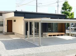 中庭のある平屋でかなえる快適な暮らし
