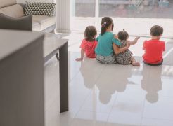 白を基調としたスタイリッシュな住まい